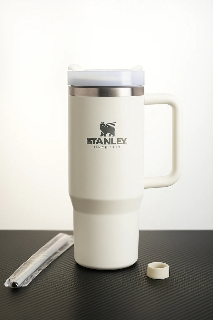 Stanley Quencher H2.0 Flowstate Tumbler | 40oz Insulated Travel Mug with Handle & Straw